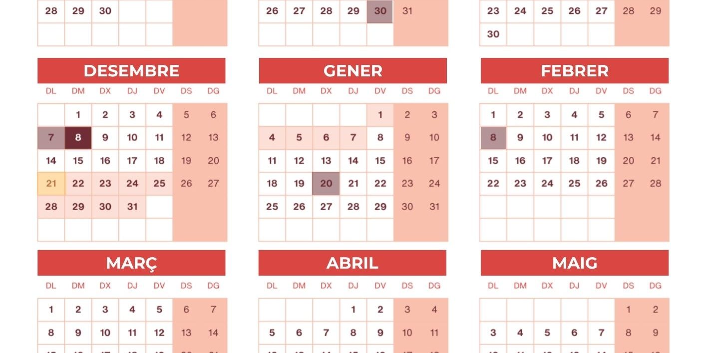 CALENDARI 26-27